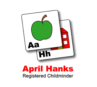 April Hanks, Registered Childminder logo